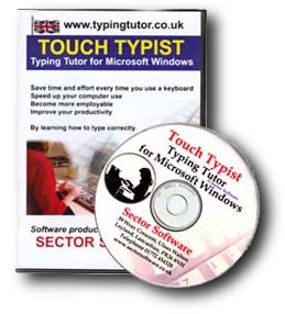 Touch Typist Typing Tutor Software, Learn to type